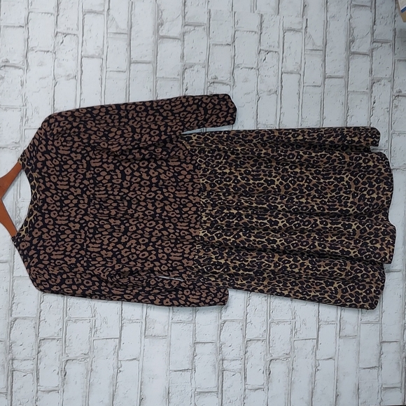 Maeve Anthropologie leopard/cheetah print dress - Picture 4 of 5